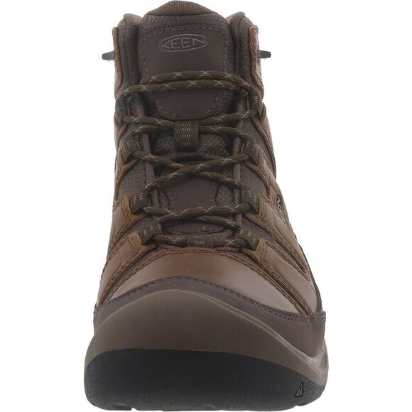 Keen Mens Circadia Mid WP Brown Leather Waterproof Hiker Hiking Boots NWT - Picture 3 of 3